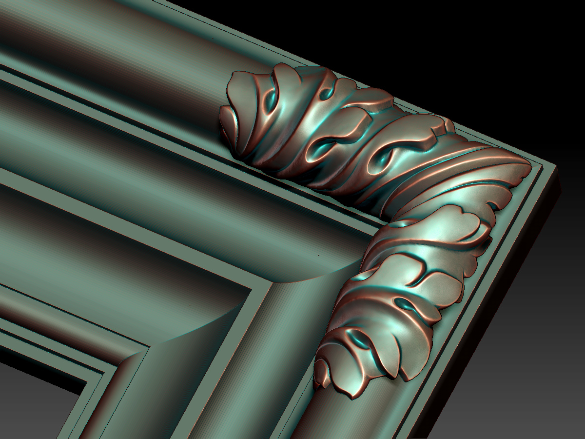 Digital Sculpting of Complex Furniture Elements. Creation 3D Models for Milling on CNC Machines.